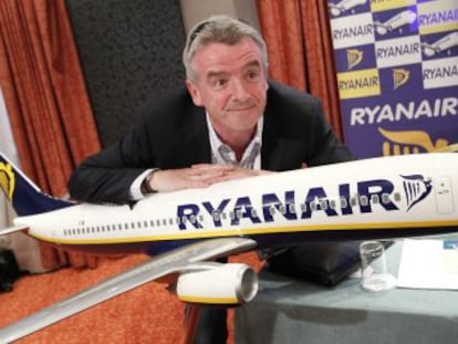 Michael O'Leary, presidente de la compañía aérea Ryanair