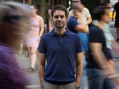 Álvaro Carmona, fotografiado en el Born de Barcelona el viernes 29 de septiembre.