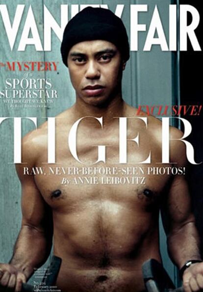 Tiger Woods, en la portada de <i>Vanity Fair</i>.