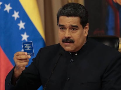 El presidente de Venezuela, Nicol&aacute;s Maduro.