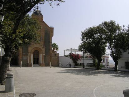 Una plaza de Benalup, localidad de donde eran muchos de los estafados. 