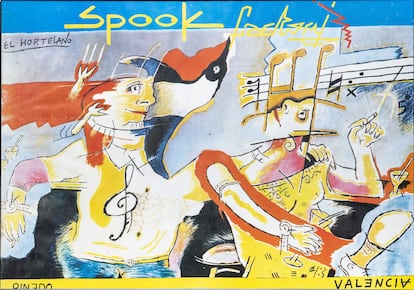 El Hortelano, 1988. Colección de Armando Silvestre y Elisa Ayala.