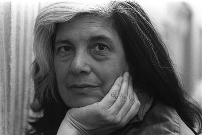 La escritora estadounidense Susan Sontag.