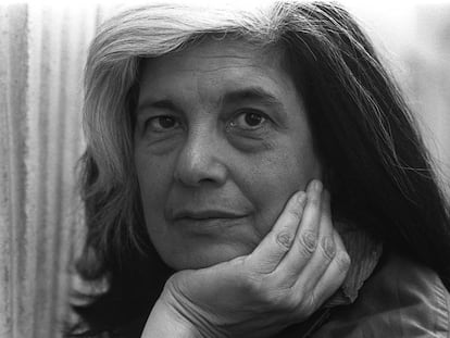 La escritora estadounidense Susan Sontag.