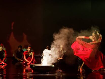 Un momento del ballet 'El Amor Brujo' dirigido por el coreógrafo Víctor Ullate.