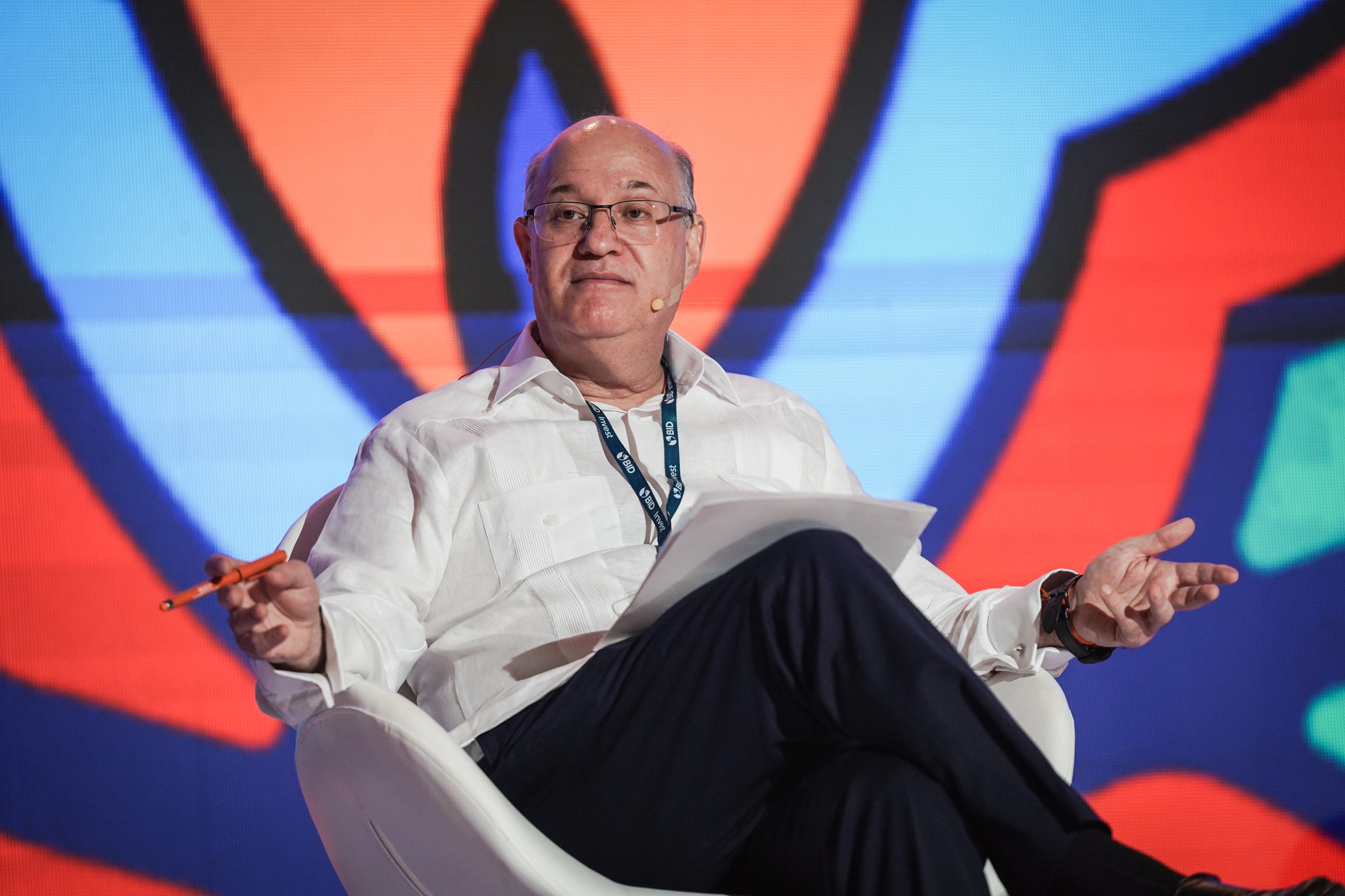 Ilan Goldfajn en la Reunión Anual de la Asamblea de Gobernadores del Banco Interamericano de Desarrollo, en Punta Cana, en 2024.