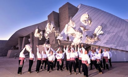 El grupo canario Los Sabandeños.