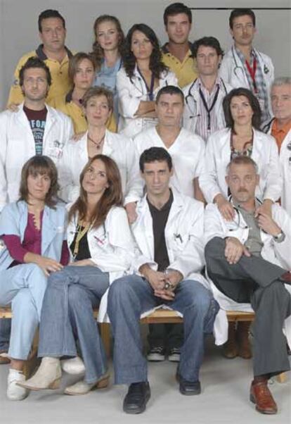 El equipo de <i>Hospital Central,</i> al completo.