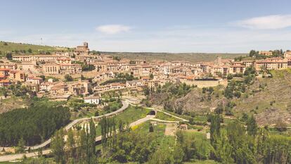 Panorámica de la localidad de Sepúlveda.