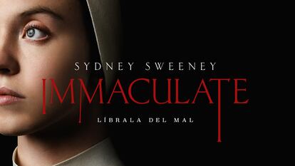 Cartel promocional de la película 'Inmaculate', en cines el 1 de mayo.