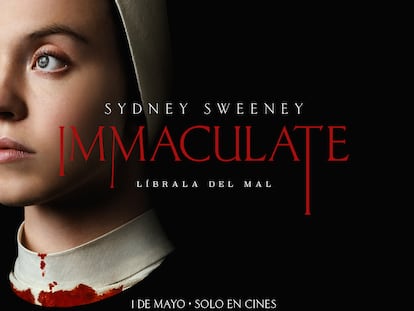 Cartel promocional de la película 'Inmaculate', en cines el 1 de mayo.