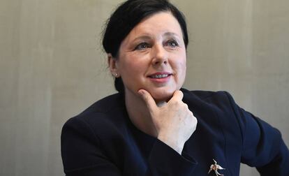 Vera Jourová, comisaria europea de Justicia.