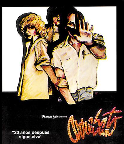 Cartel de 'Arrebato', dirigida por Iván Zulueta.