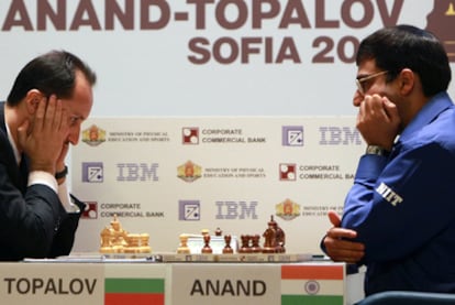 Anand y Topálov