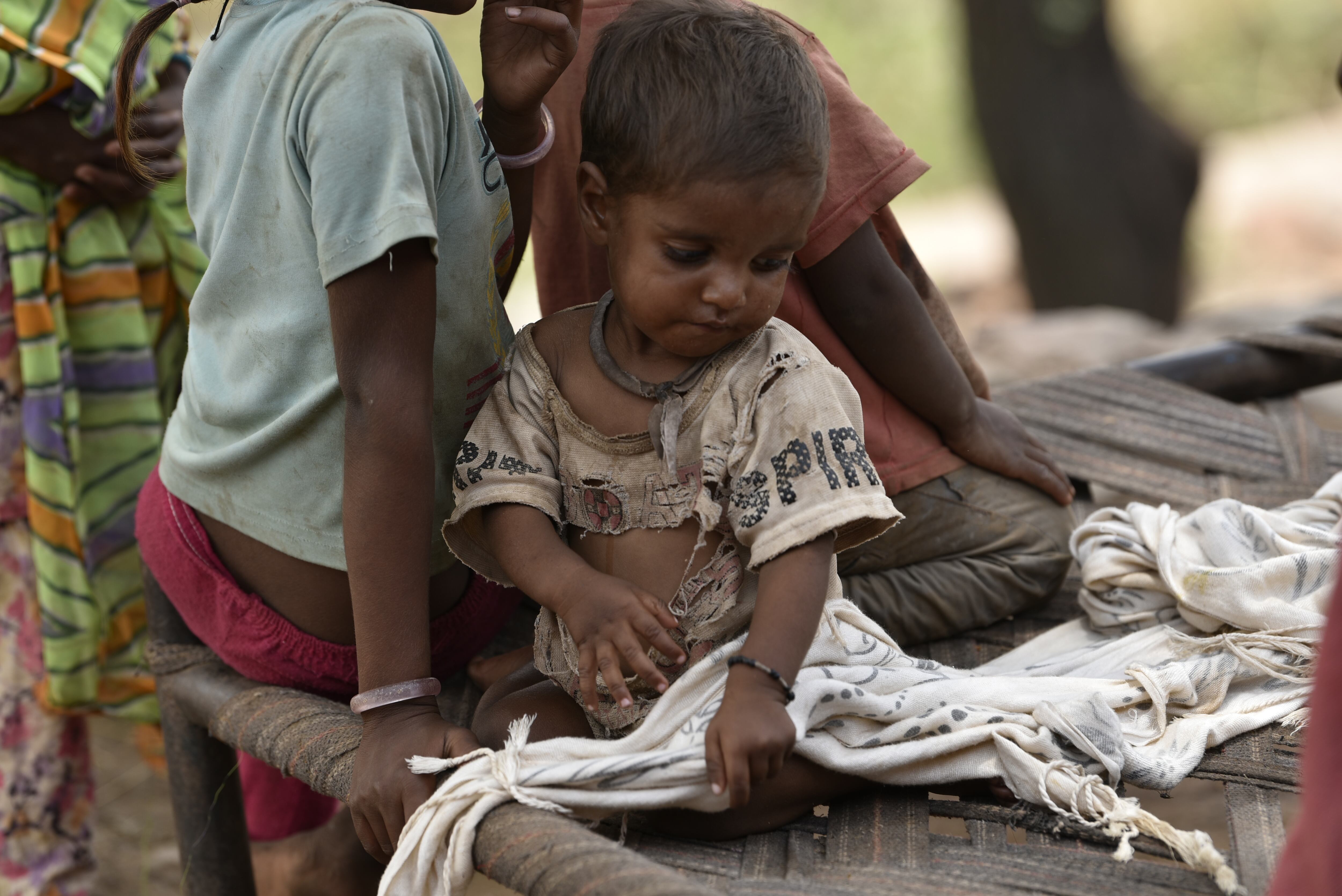 Una niña de Uttar Pradesh, India. Pincha en la imagen para ver la fotogalería completa. 