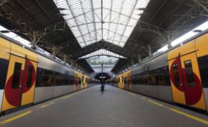 La estación de tren de Sao Bento en Oporto. EFE/Archivo