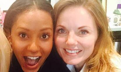 Mel B y Geri Halliwell, en 2015.