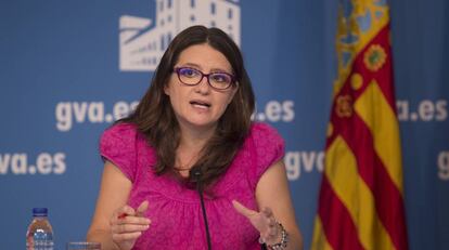 La vicepresidenta del Consell, M&oacute;nica Oltra. 