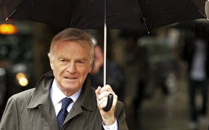 Max Mosley a su llegada a los tribunales de Londres en 2008.