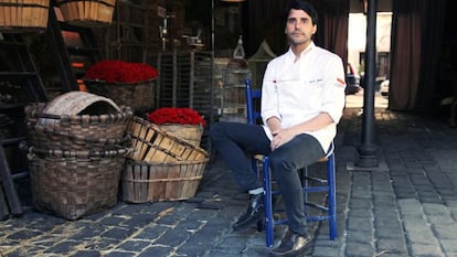 Virgilio Mart&iacute;nez, el pasado lunes, en la Maison G.H. Mumm de Madrid.