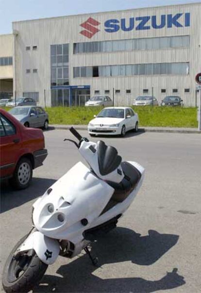 Imagen de la fábrica de Suzuki en Gijón.