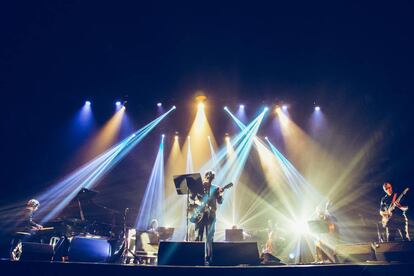 Los Planetas, en su concierto en Bilbao.