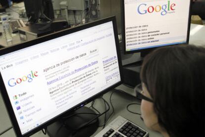 Google is currently in the eye of a data-protection storm in Spain.