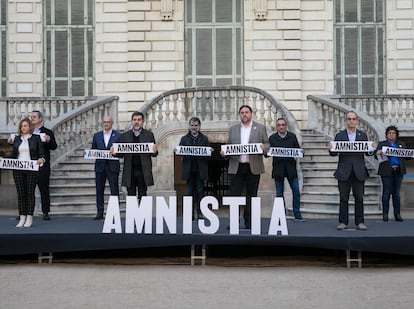 Acto unitario organizado por  Omnium Cultural