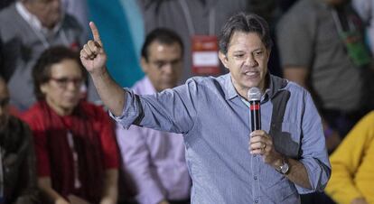 O ex-prefeito Fernando Haddad.