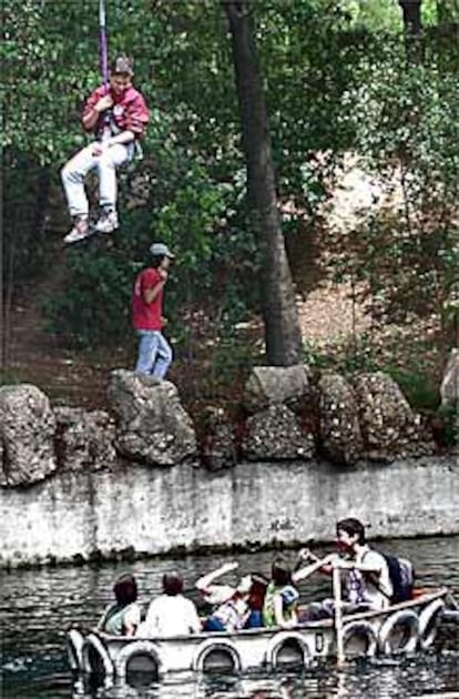 Una de las atracciones de ayer en Movibaix.