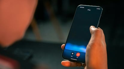 Uso de IA en un smartphone