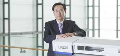 Minoru Usui, presidente de Epson.