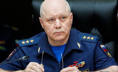 Igor Korobov, director de la inteligencia militar rusa, en 2017.
