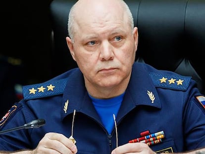 Igor Korobov, director de la inteligencia militar rusa, en 2017. 