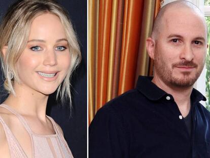 Jennifer Lawrence y Darren Aronofsky, nueva pareja.