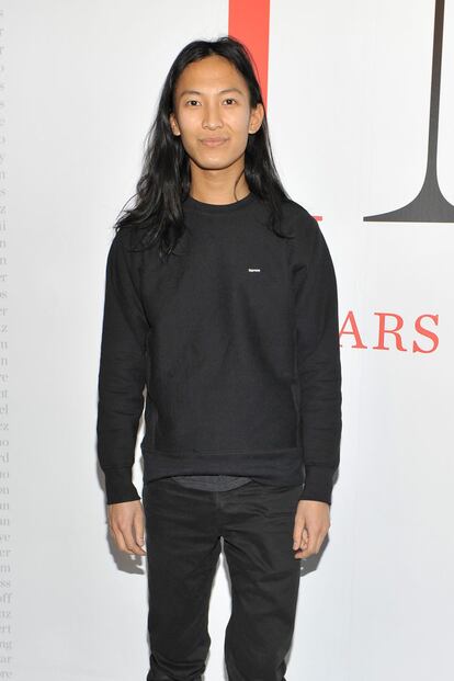 Alexander Wang, fiel a su sempiterno negro.