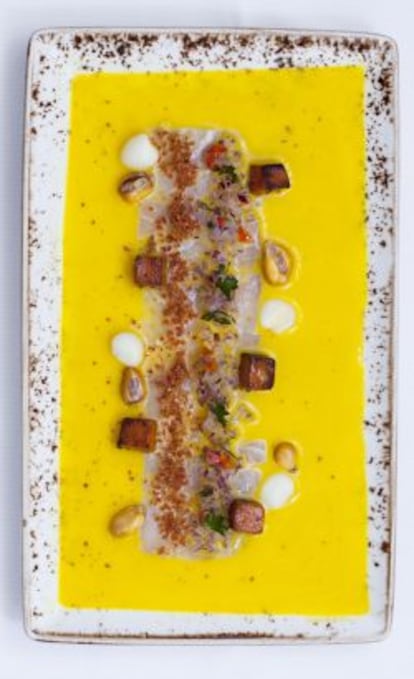 Tiradito limeño.