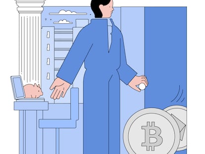 Criptomonedas: la antigua ciudad sin ley se domestica con la entrada de gigantes como BlackRock, Fidelity, el BBVA o el Santander