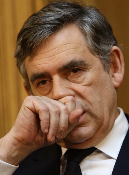 El primer ministro británico, Gordon Brown