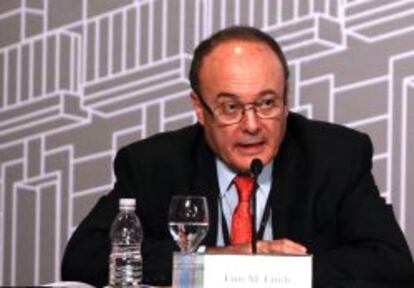 El gobernador del Banco de España, Luis María Linde.