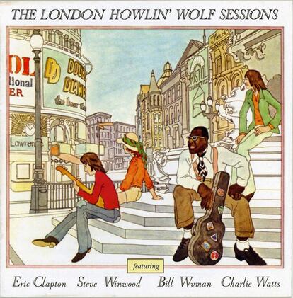 Portada del disco de Howlin' Wolf, 'The London Sessions'.  