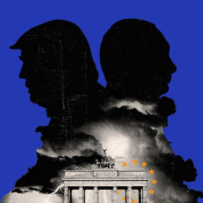 Un llamado para Europa. Ilustración Portada suplemento Ideas 30/03/25