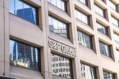 Exterior de las oficinas centrales de S&P Global en Nueva York, en una imagen de archivo.