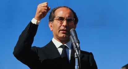 Emilio Colombo, durante su época de primer ministro, en 1971.