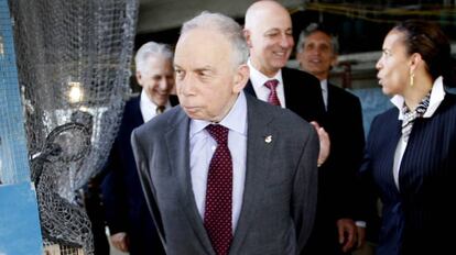El presidente de Condé Nast, Samuel Irving Newhouse
