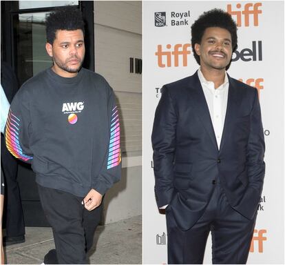 El pasado mes de septiembre, The Weeknd apareció en el Festival Internacional de Cine de Toronto irreconocible, con bigote, otro peinado y más delgado. El cantante y la modelo Bella Hadid habían finalizado su relación un mes antes.