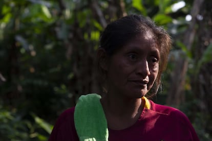 Carmen Isategua, cacique mayor y máxima autoridad de la comunidad yuqui, es la encargada de velar por el bienestar integral de la comunidad y, a la vez, defender el territorio de acciones ilegales de agentes externos.