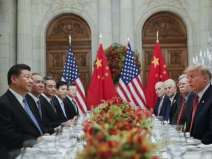 Washington aplaza la subida de aranceles por 200.000 millones de dólares y Pekín accede a comprar una “cantidad sustancial” de productos norteamericanos