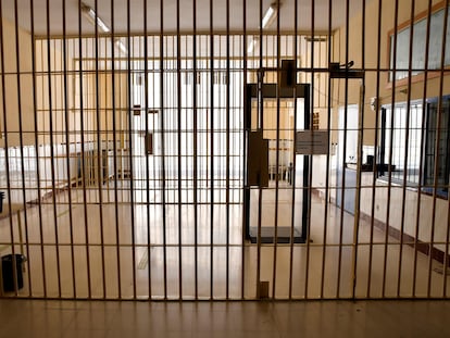 Interior del Centro penitenciario El Acebuche de Almería, el pasado martes.