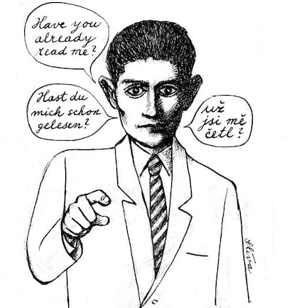 Por cortesía de Jirí Slíva y de la Sociedad Kafka.